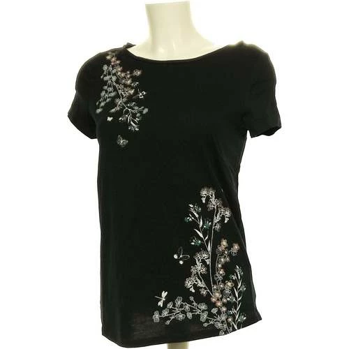 Esprit Top Manches Courtes 36 - T1 - S Tops / Blouses Couleur Bleu 3 Esprit Top Manches Courtes 36 - T1 - S Tops / Blouses Couleur Bleu