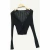 Esprit Pulls & Gilets Couleur Noir -Esprit Soldes Boutique 24038966 500 A