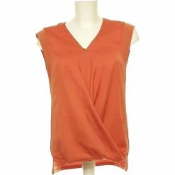 Esprit Débardeur 38 - T2 - M T-shirts & Polos Couleur Marron