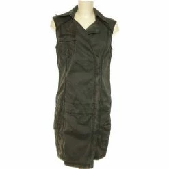 Esprit Robe Courte 40 - T3 - L Robes Couleur Bleu