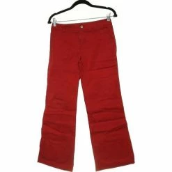 Esprit Pantalon Bootcut Femme 34 - T0 - Xs Pantalons Couleur Rouge