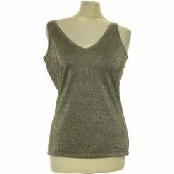 Esprit Débardeur 36 - T1 - S T-shirts & Polos Couleur Gris