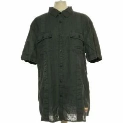 Esprit Chemise Manches Courtes 42 - T4 - L/xl Chemises Couleur Gris