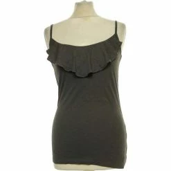 Esprit Débardeur 36 - T1 - S T-shirts & Polos Couleur Gris