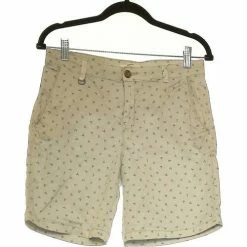 Esprit Short 38 - T2 - M Shorts & Bermudas Couleur Bleu