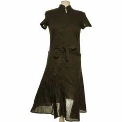 Esprit Robe Mi-longue 34 - T0 - Xs Robes Couleur Marron