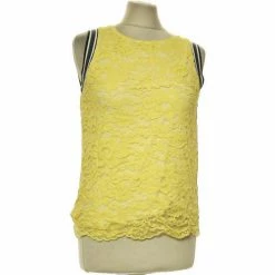 Esprit Débardeur 36 - T1 - S T-shirts & Polos Couleur Jaune