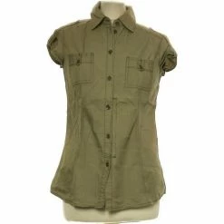 Esprit Chemise 38 - T2 - M Chemises Couleur Gris