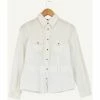 Esprit Chemises Couleur Blanc -Esprit Soldes Boutique 24302551 500 A