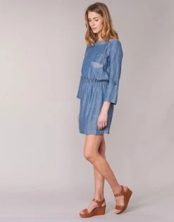 Esprit CHAVIOTA Robes Couleur Bleu Médium 10 Esprit CHAVIOTA Robes Couleur Bleu Médium -Esprit Soldes Boutique 5019294 500 C