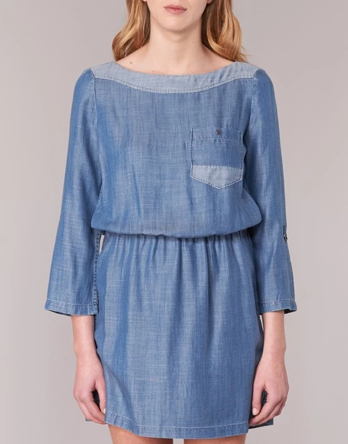 Esprit CHAVIOTA Robes Couleur Bleu Médium 6 Esprit CHAVIOTA Robes Couleur Bleu Médium – Image 4