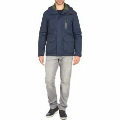 Esprit MABEL Manteaux Couleur Marine -Esprit Soldes Boutique 502940 500 C