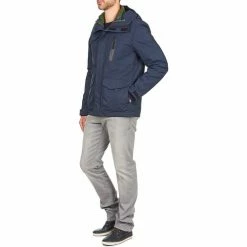 Esprit MABEL Manteaux Couleur Marine -Esprit Soldes Boutique 502940 500 D